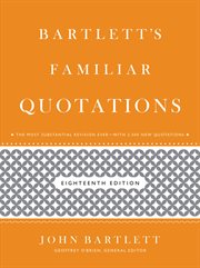 Bartlett's Familiar Quotations cover image cdn