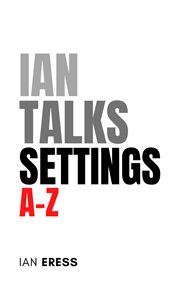 Ian Talks Settings A-Z : Z cover image cdn
