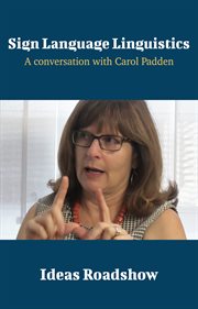 Sign Language Linguistics - A Conversation with Carol Padden cover image cdn
