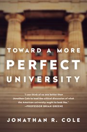 Toward a More Perfect University cover image cdn