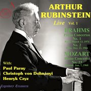 Arthur Rubinstein Live, Vol. 1 cover image cdn