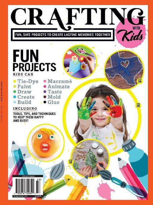 Crafting with kids - fun, safe projects cover image cdn
