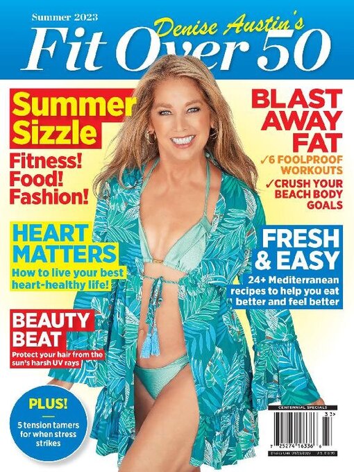 Denise austin's fit over 50 - summer 2023 cover image cdn