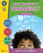 Data Analysis & Probability - Task Sheets Gr. 3-5 cover image cdn
