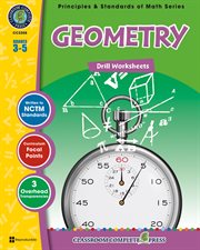 Geometry - Drill Sheets Gr. 3-5 cover image cdn