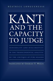 Kant and the Capacity to Judge cover image cdn