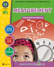 Measurement - Task & Drill Sheets Gr. PK-2 cover image cdn