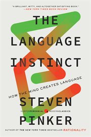 The language instinct : how the mind creates language cover image cdn