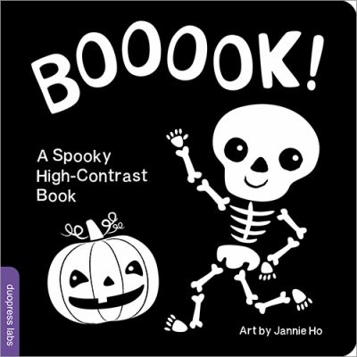 Booook! : a spooky high-contrast book  cover image cdn