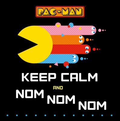 Pac-Man : Keep calm and nom nom nom cover image cdn