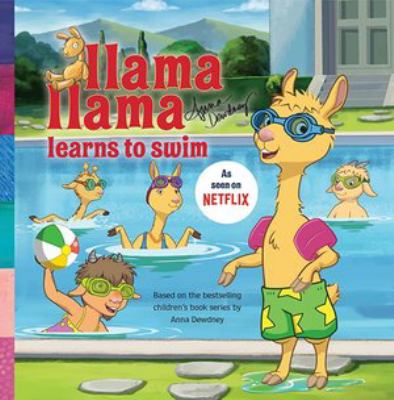 Llama Llama learns to swim  cover image cdn