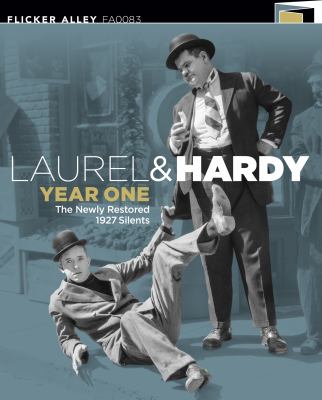 Laurel & Hardy. Year 1 the newly restored 1927 silents  cover image cdn