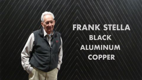 Frank Stella: Black, Aluminum, Copper cover image cdn