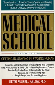 Medical School : Getting In, Staying In, Staying Human cover image cdn