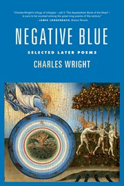 Negative Blue : Selected Later Poems cover image cdn