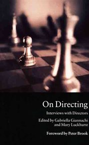 On Directing : Interviews with Directors cover image cdn