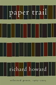 Paper Trail : Selected Prose, 1965-2003 cover image cdn