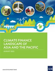 Climate Finance Landscape of Asia and the Pacific cover image cdn
