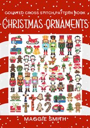 Christmas Ornaments Counted Cross Stitch Pattern Book cover image cdn
