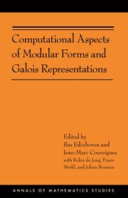 Computational Aspects of Modular Forms and Galois Representations : How One Can Compute in Polynomial Time the Value of Ramanujan's Tau at a Prime. Annals of Mathematics Studies cover image cdn