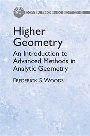 Higher Geometry : An Introduction to Advanced Methods in Analytic Geometry cover image cdn