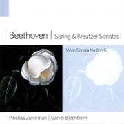 BEETHOVEN, L. van : Violin Sonatas Nos. 5, "Spring", 8 and 9, "Kreutzer" (Zukerman, Barenboim) cover image cdn