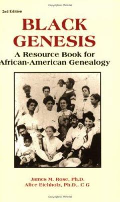 Black genesis : a resource book for African-American genealogy  cover image cdn