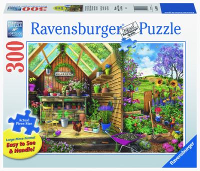 Gardener's getaway jigsaw puzzle [300 large pieces] cover image cdn
