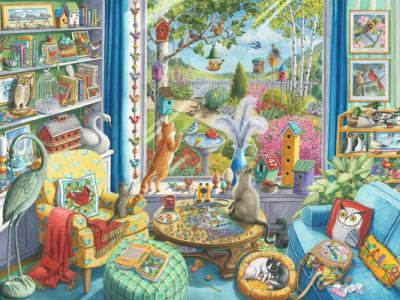The bird watchers jigsaw puzzle cover image cdn