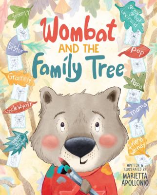 Wombat and the family tree  cover image cdn