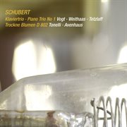 Schubert : Piano Trio No. 1 in B. Flat Major, D. 898; Introduction and Variations, D. 802 [Live] cover image cdn
