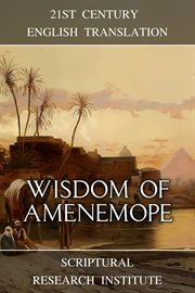 Wisdom of Amenemope cover image cdn