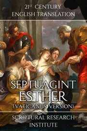 Septuagint : Esther (Vaticanus Version). Septuagint cover image cdn