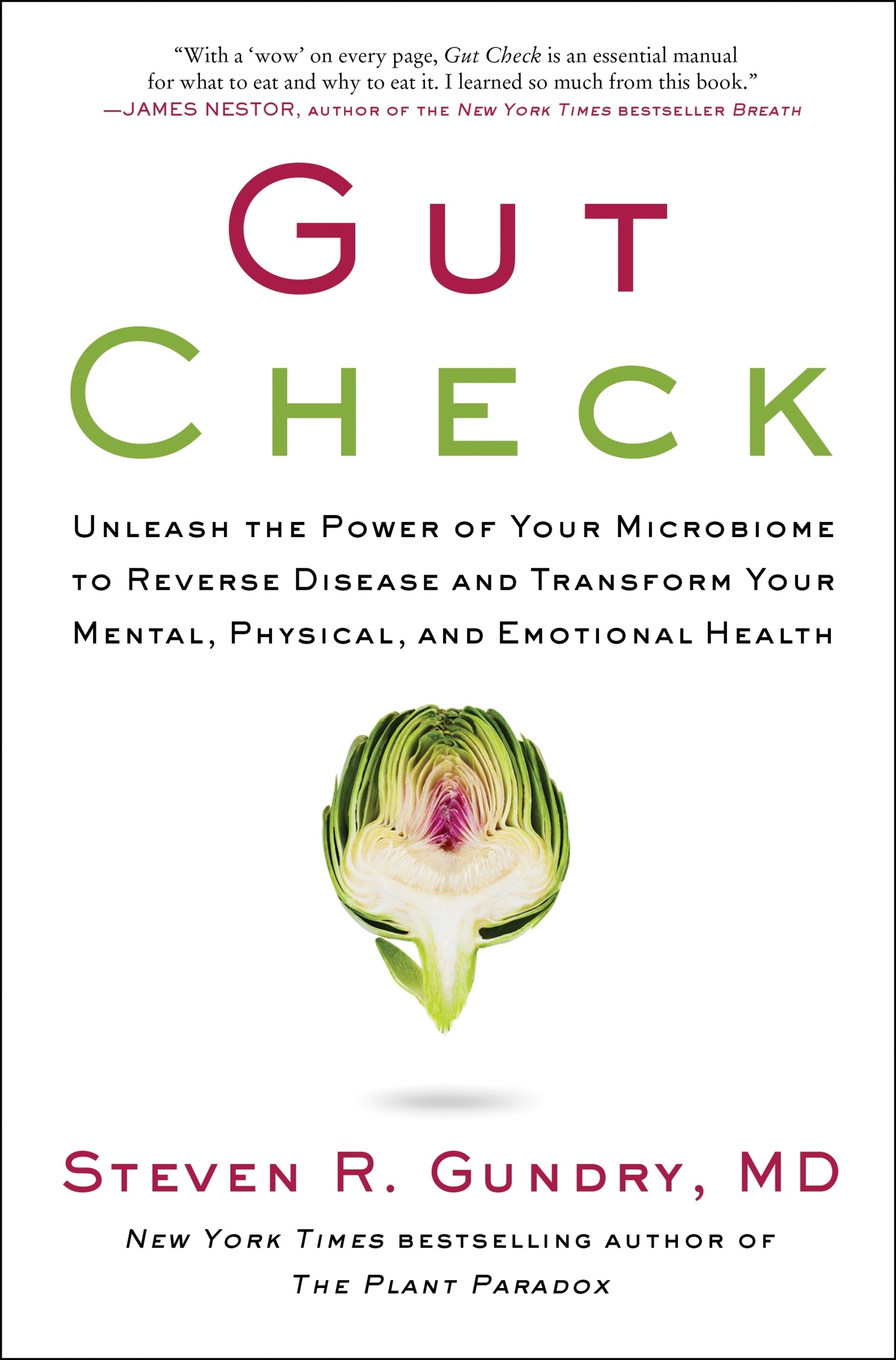 Gut Check Unleash the Power of Your Microbiome to Reverse Disease and Transform Your Mental, Physical, and Emotional Health cover image cdn