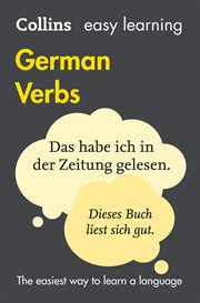 Easy Learning German Verbs : Trusted support for learning. Collins Easy Learning cover image cdn