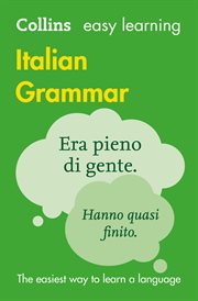 Easy Learning Italian Grammar : Trusted Support for Learning. Collins Easy Learning cover image cdn