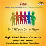 2013 All-State Concert Program. High School Honors Orchestra cover image cdn