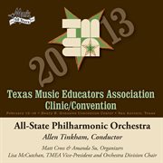 2013 Texas Music Educators Association clinic/convention. All-State Philharmonic Orchestra cover image cdn