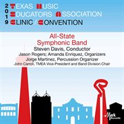 2019 Texas Music Educators Association clinic/convention. All-State Symphonc Band cover image cdn