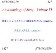 An anthology of song. Vol. 6 cover image cdn