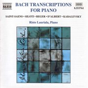Bach Transcriptions For Piano cover image cdn
