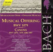 Bach, J.s. : Musical Offering, Bwv 1079 cover image cdn