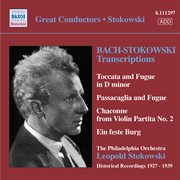Bach, J.s. : Stokowski Transcriptions, Vol. 1 (stokowski) (1927. 1939) cover image cdn