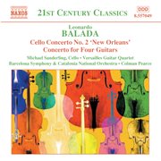 Cello concerto no. 2 New Orleans : Concerto for four guitars cover image cdn