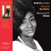 Brahms : Lieder (live) cover image cdn