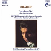 Brahms : Symphony No. 1 / Haydn Variations cover image cdn