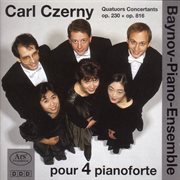 Czerny, C. : Quatuor Concertant cover image cdn