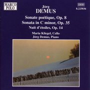 Demus : Sonate Poetique / Sonata In C Minor cover image cdn
