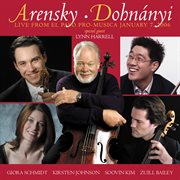 Dohnanyi, E. : Serenade In C Major / Arensky, A.. String Quartet No. 2 (live From El Paso Pro. Musi... cover image cdn