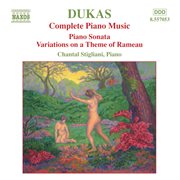 Dukas : Piano Sonata / Variations On A Theme Of Rameau cover image cdn